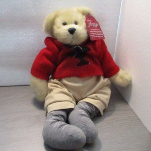 Argyle Teddy Bear Jointed Plush Toy